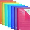 Oxford Capas E Classificadores > Capa Catálogo A4 20 Bolsas Cristal Sortido