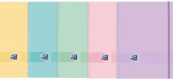 Oxford Capas E Classificadores > Capa Catálogo Espiral 20 Bolsas Live&Go Pastel
