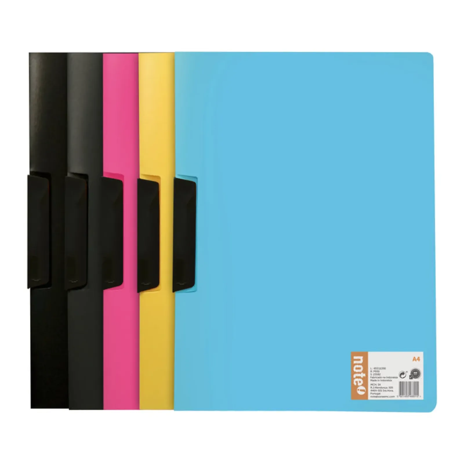 Note! Capas E Classificadores > Capa Classificadora com Mola Clip (várias cores)