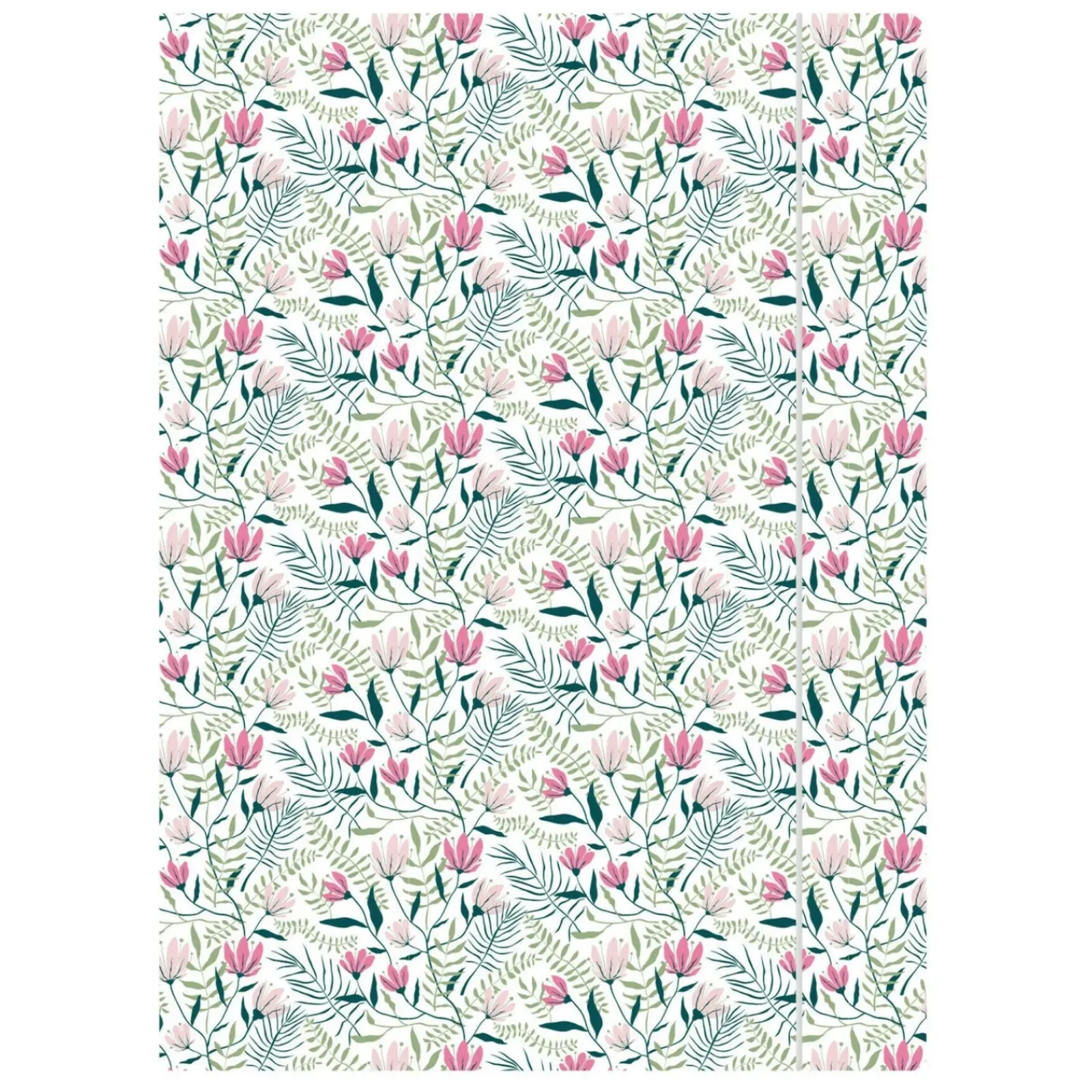 Discount Note! Capa Com Elástico A4 Little Flowers