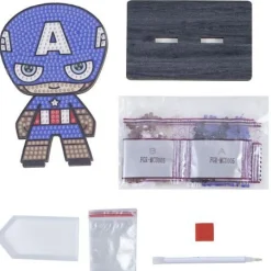 Crystal Art Didáticos > Captain America, Buddy
