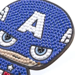 Crystal Art Didáticos > Captain America, Buddy