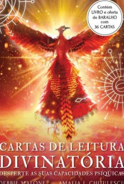 Marcador Espiritualidade > Cartas de Leitura Divinatória de Debbie Malone Contém Livro e Oferta de Baralho com 36 Cartas
