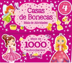 Online Jacarandá Casas de Bonecas - Mala de Atividades - Mais de 1000 Autocolantes