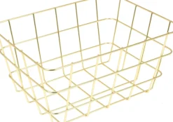 Outlet Koopman Cesto Papéis Dourado