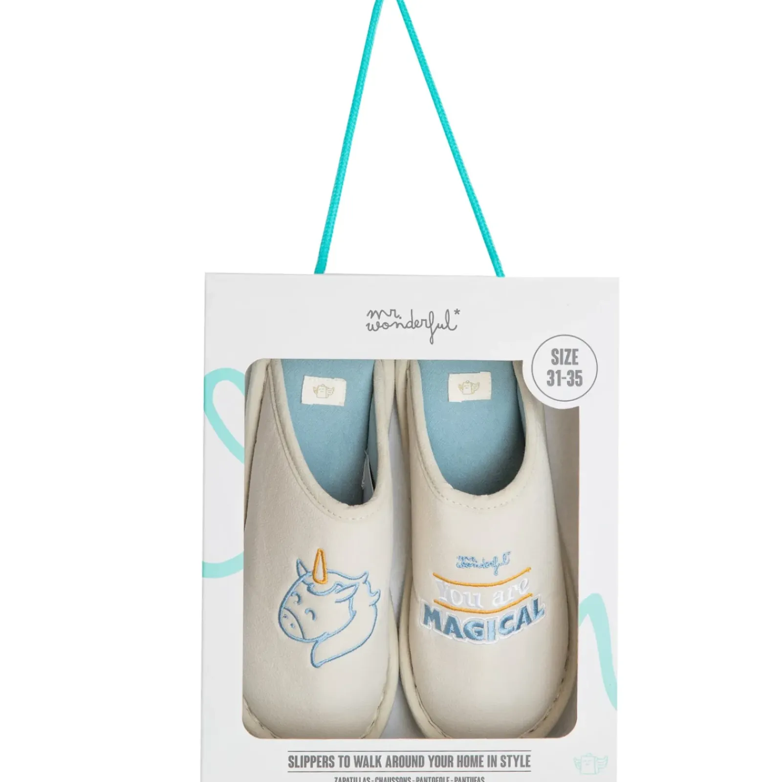 New Mr. Wonderful Chinelos T31-35 - You Are Magical