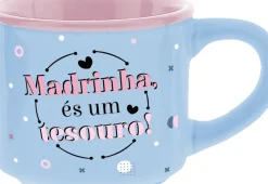 Lovely Story Canecas > Chávena 50ml - Madrinha, És Um Tesouro