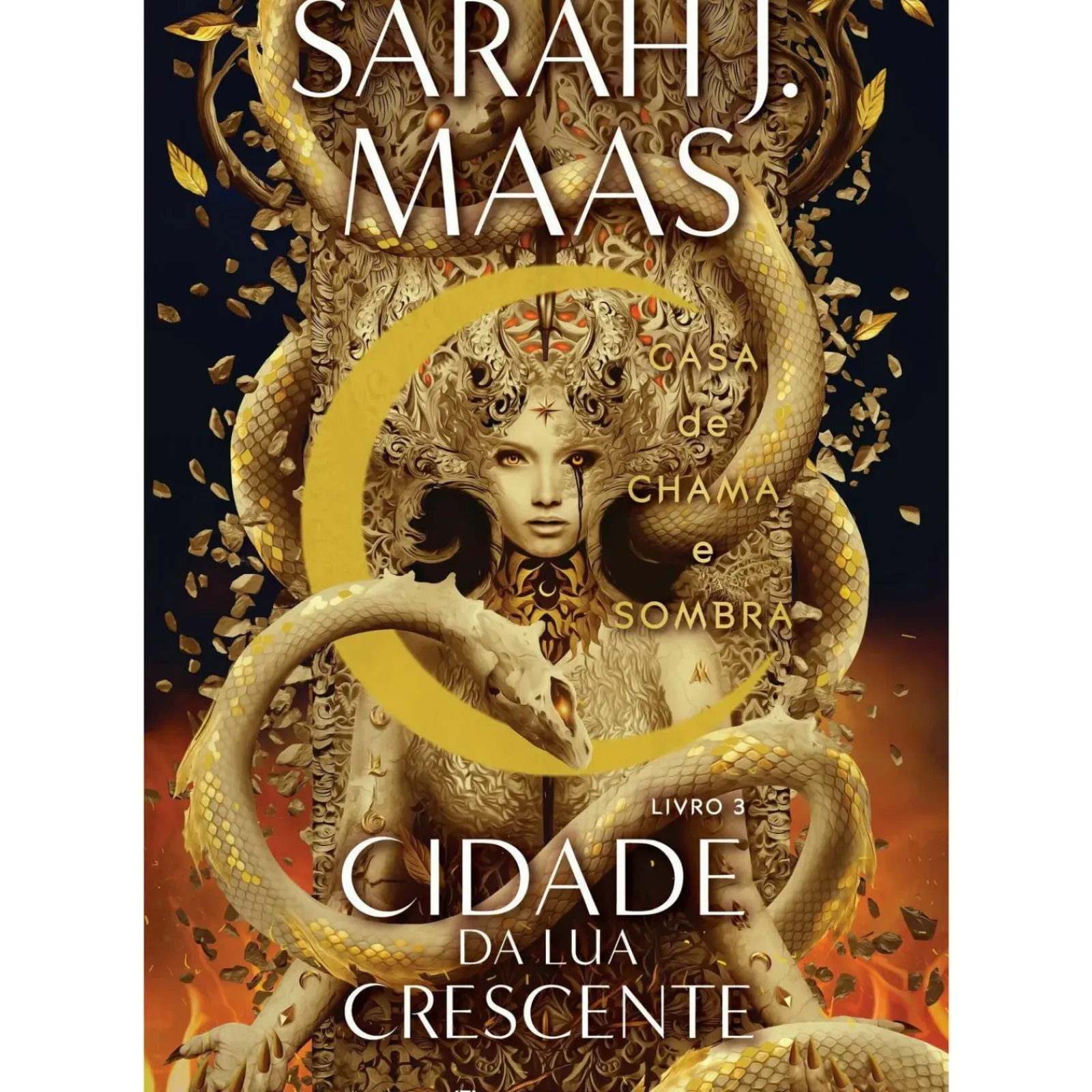 Outlet Marcador Cidade da Lua Crescente - Livro 3: Casa de Chama e Sombra de Sarah J. Maas