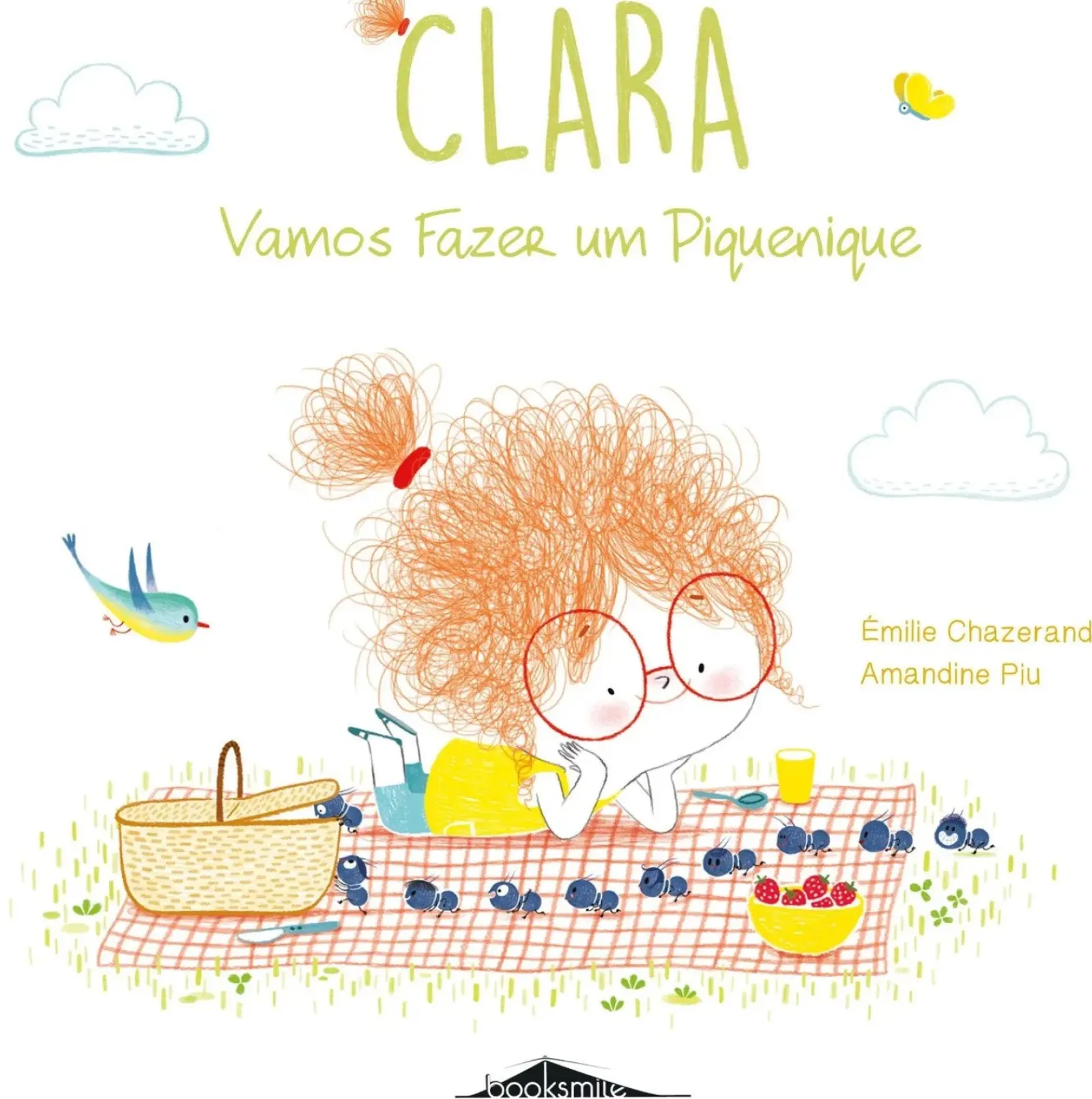 Booksmile Coleções Infantis > Clara N º6 - Vamos Fazer um Piquenique de Émilie Chazerand