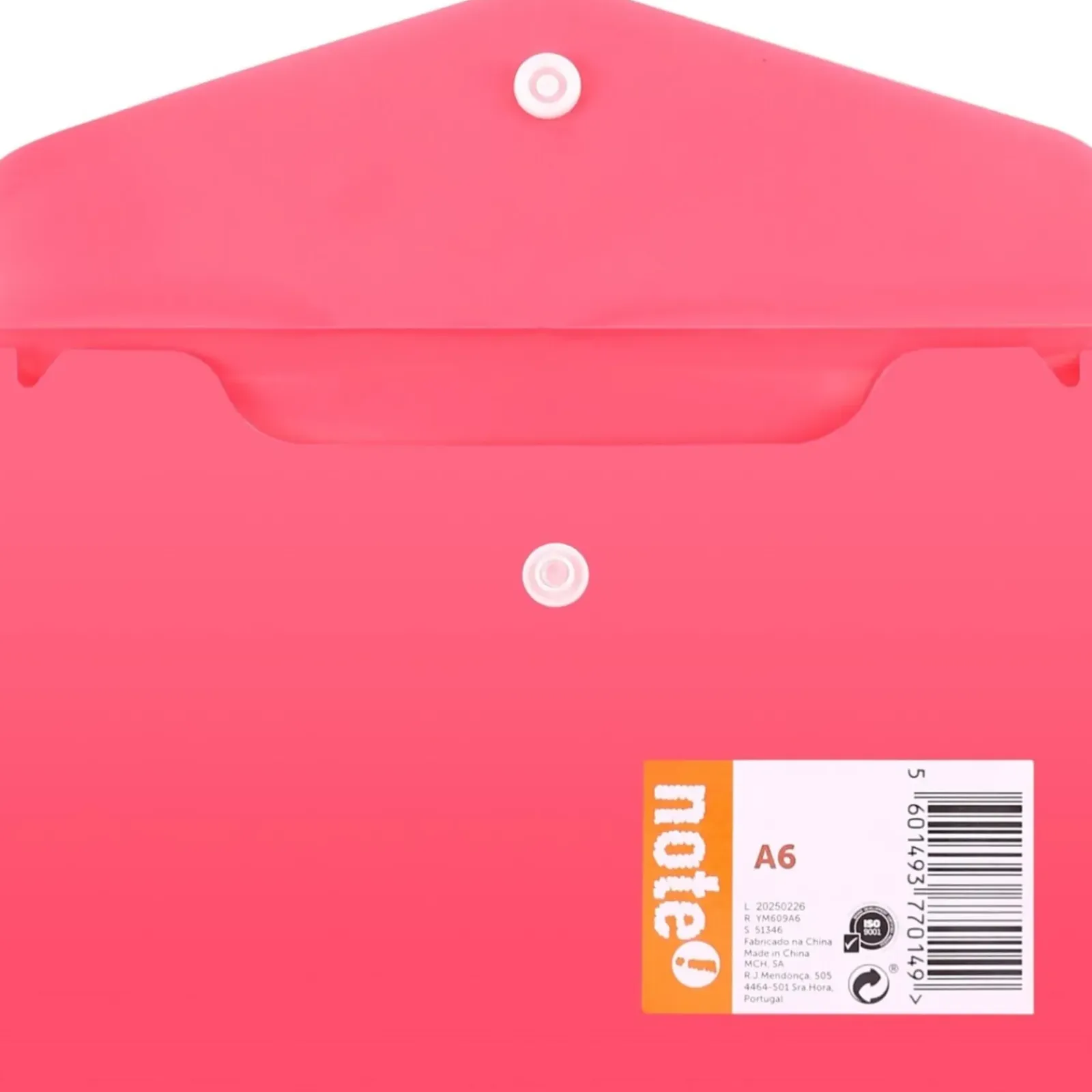 Hot Note! Classificador Envelope A6 Com mola Sortido
