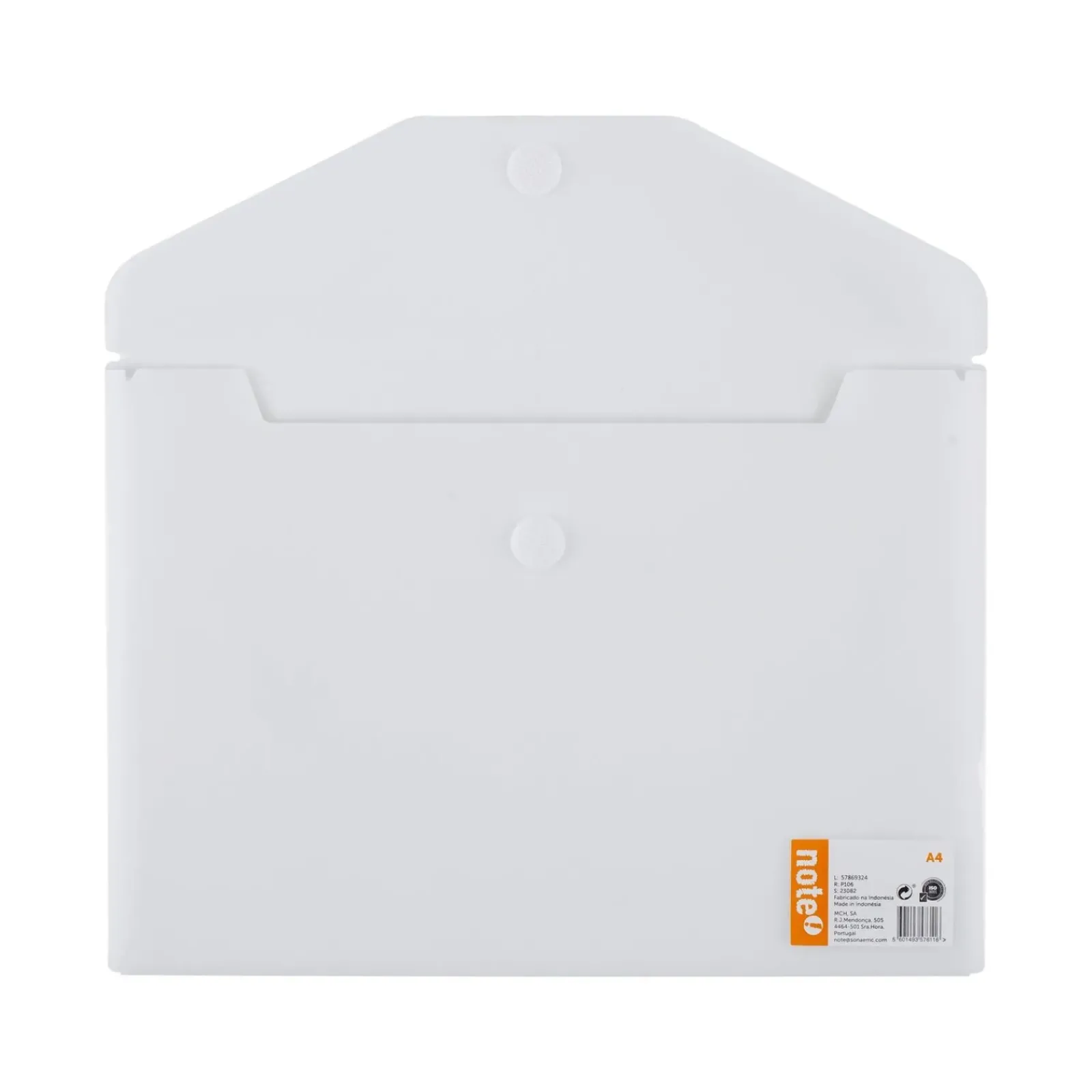 New Note! Classificador Envelope A4 com Mola (artigo sortido)