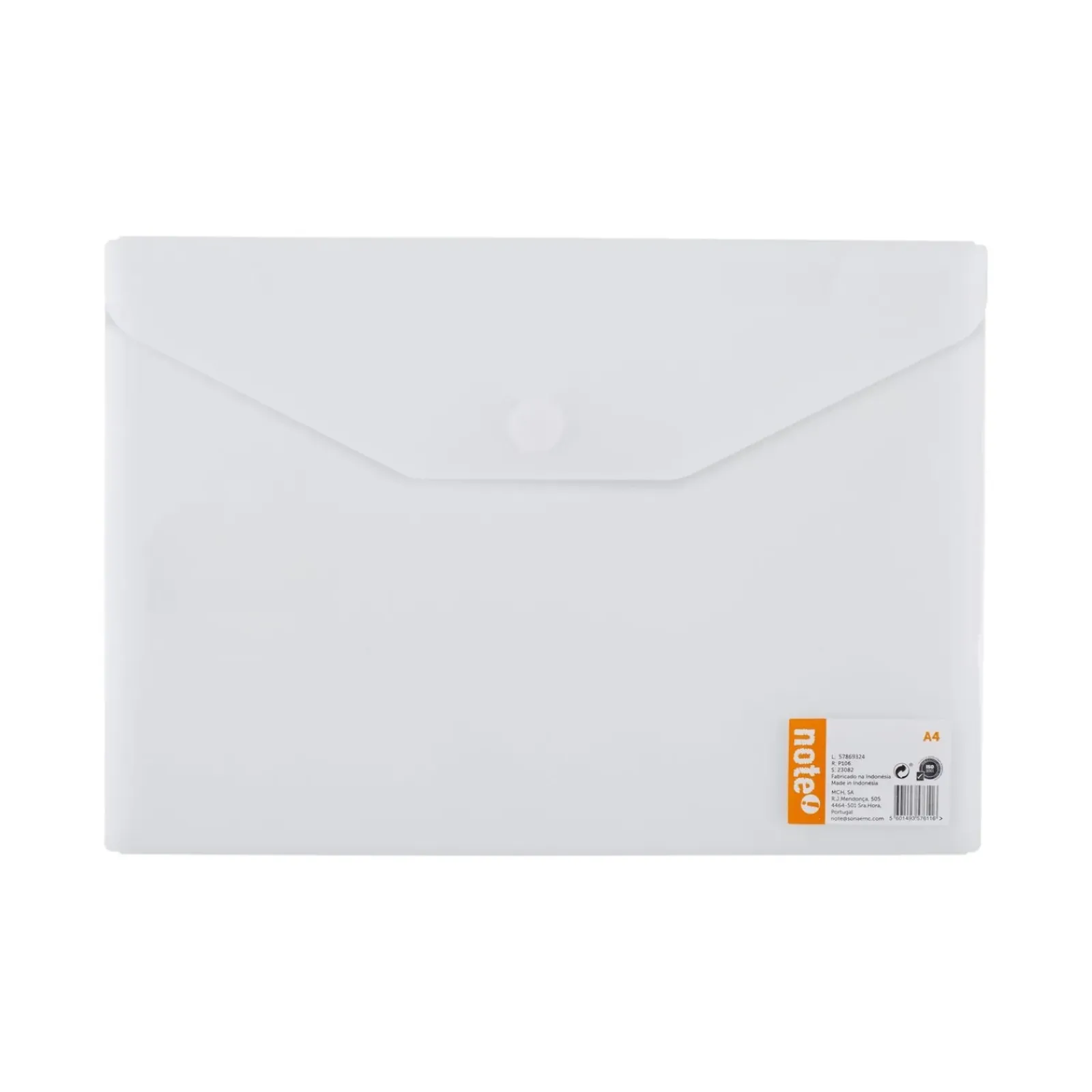 New Note! Classificador Envelope A4 com Mola (artigo sortido)