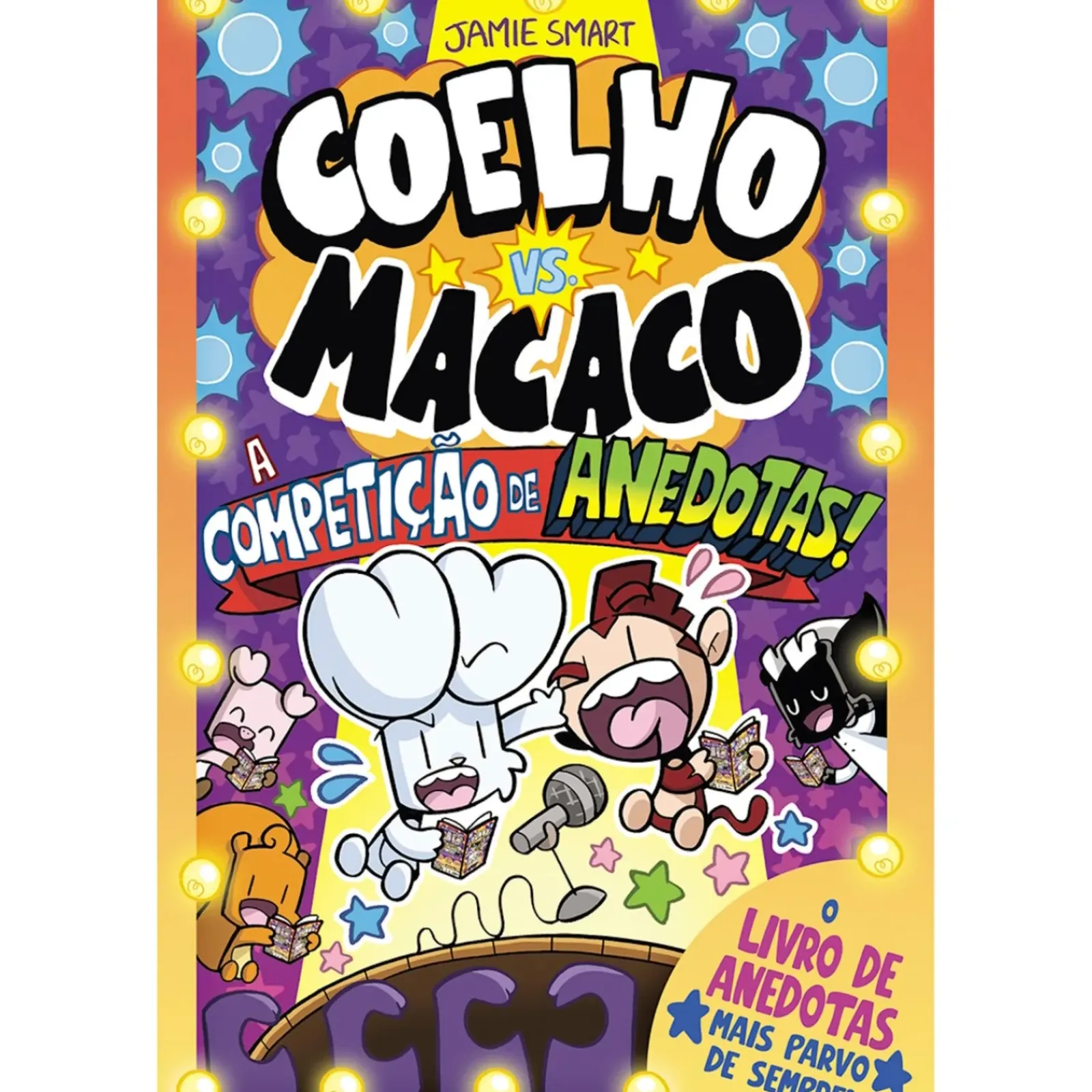 Sale Porto Editora Coelho Vs. Macaco: A Competição de Anedotas! de Jamie Smart