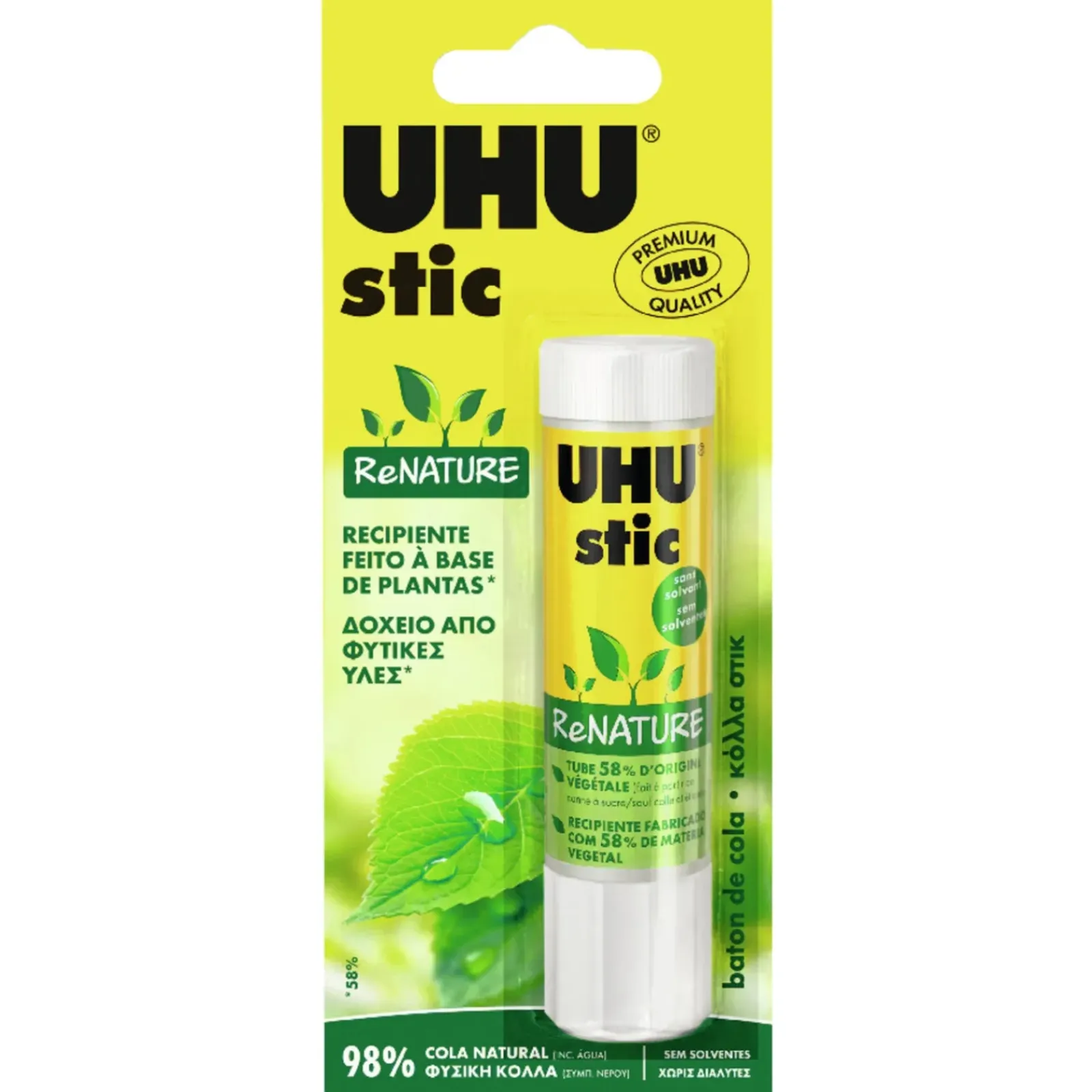 Uhu Colas E Fita-Colas > Cola Stick Renature 21G
