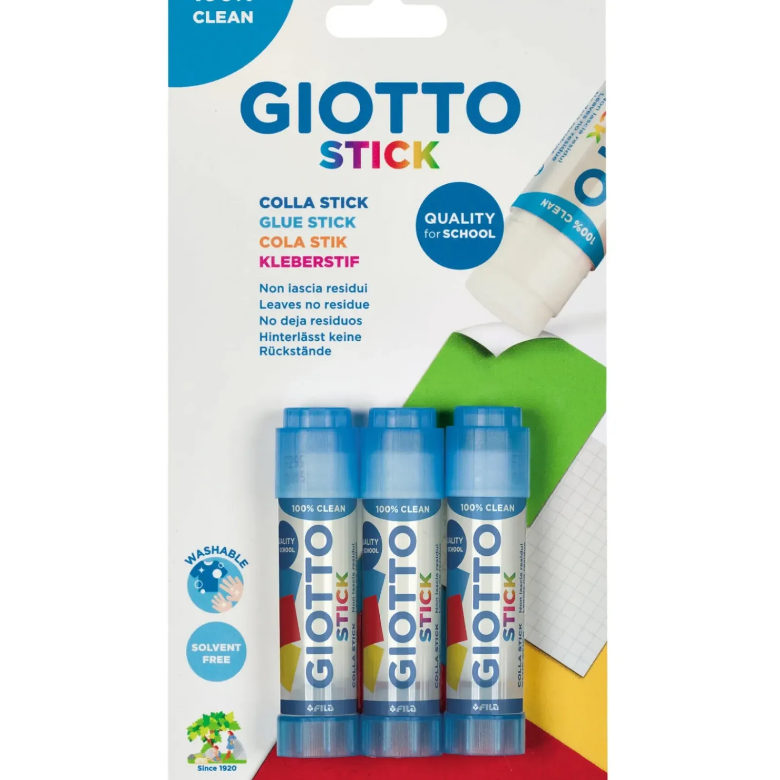 Giotto Colas E Fita-Colas > Cola Stick 3X10G