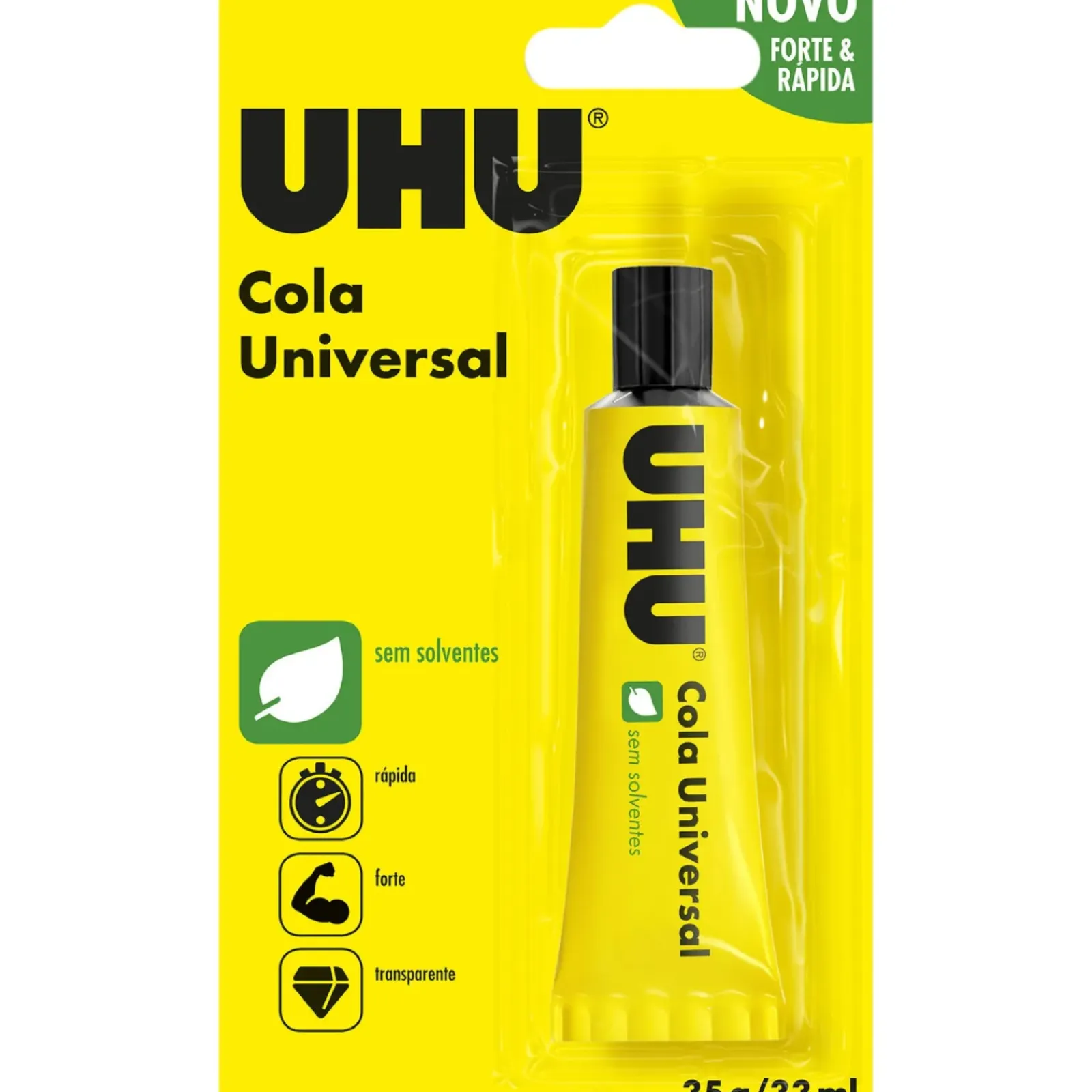 Uhu Colas E Fita-Colas > Cola Universal Sem Solventes 35G/33Ml