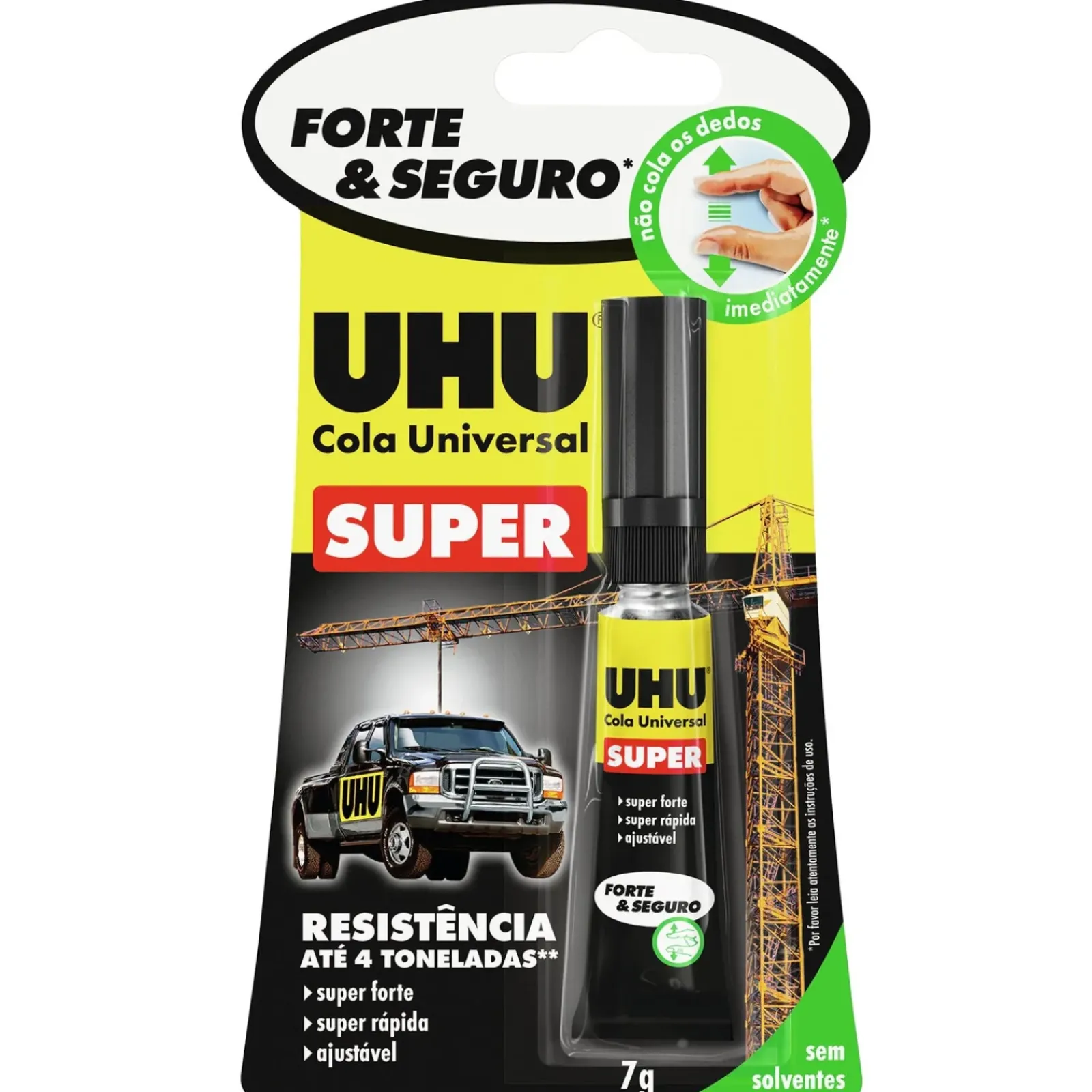 Uhu Colas E Fita-Colas > Cola Universal SUPER Forte & Seguro 7g