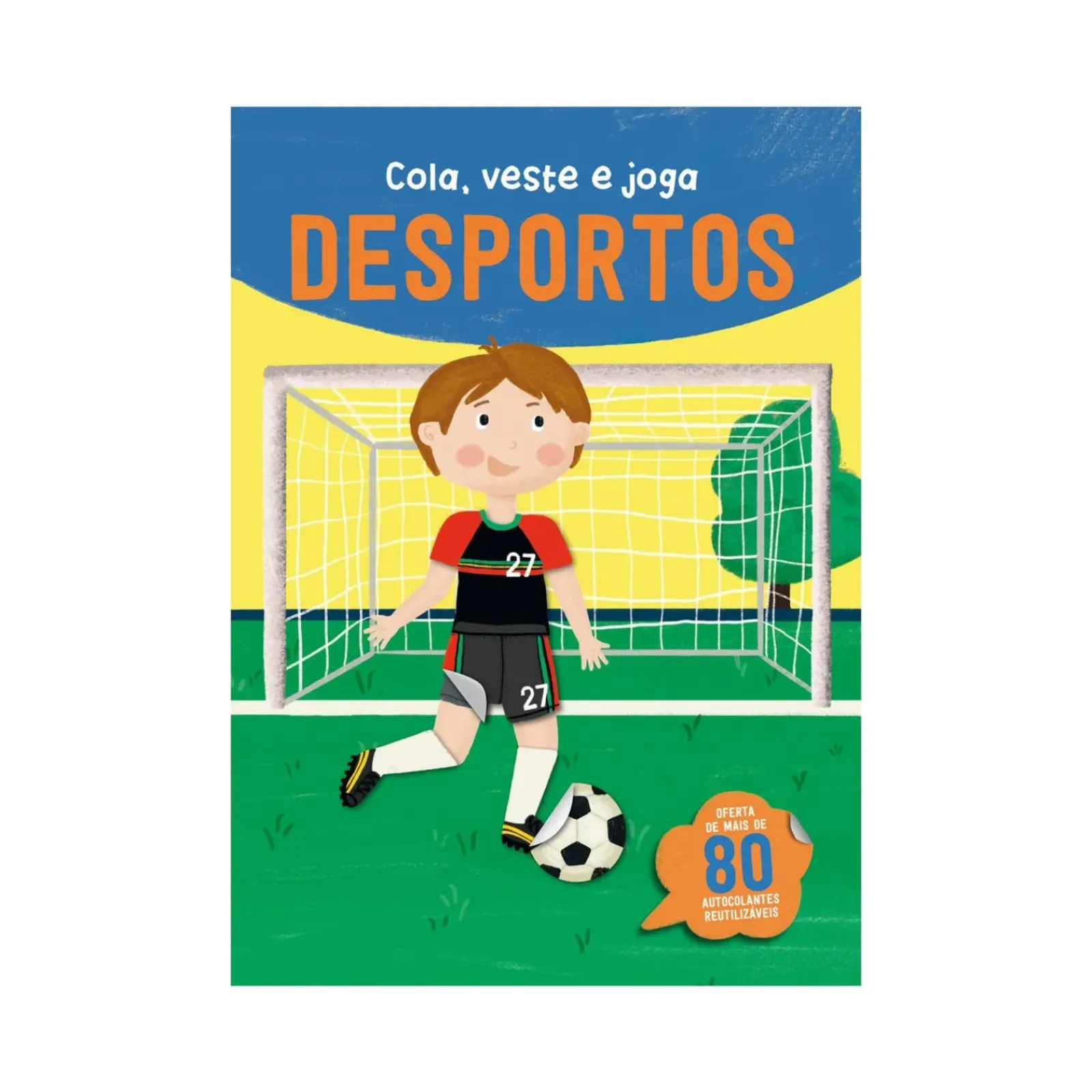 Livros Mch Atividades > Cola, Veste e Joga Desportos
