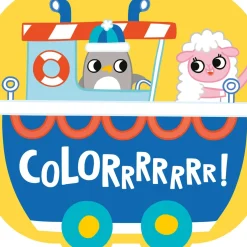 Yoyo Atividades > Colorrrr! Barco - Amarelo - COLORRRR!