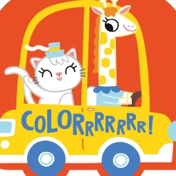 Yoyo Atividades > Colorrrr! Carro - Laranja - COLORRRR!