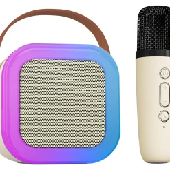 Wesdar Eletrónica > Coluna Bluetooth com Microfone Led