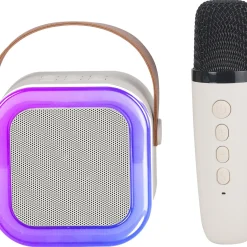Wesdar Eletrónica > Coluna Bluetooth com Microfone Led