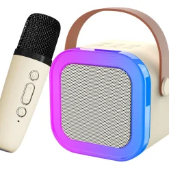 Wesdar Eletrónica > Coluna Bluetooth com Microfone Led