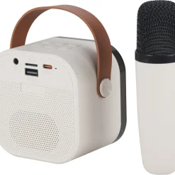 Wesdar Eletrónica > Coluna Bluetooth com Microfone Led