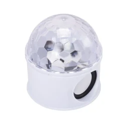 Hot Wesdar Coluna Sem Fios Bola Led Disco USB