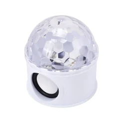 Hot Wesdar Coluna Sem Fios Bola Led Disco USB