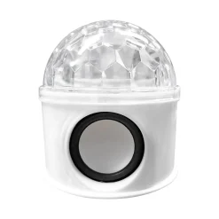 Hot Wesdar Coluna Sem Fios Bola Led Disco USB