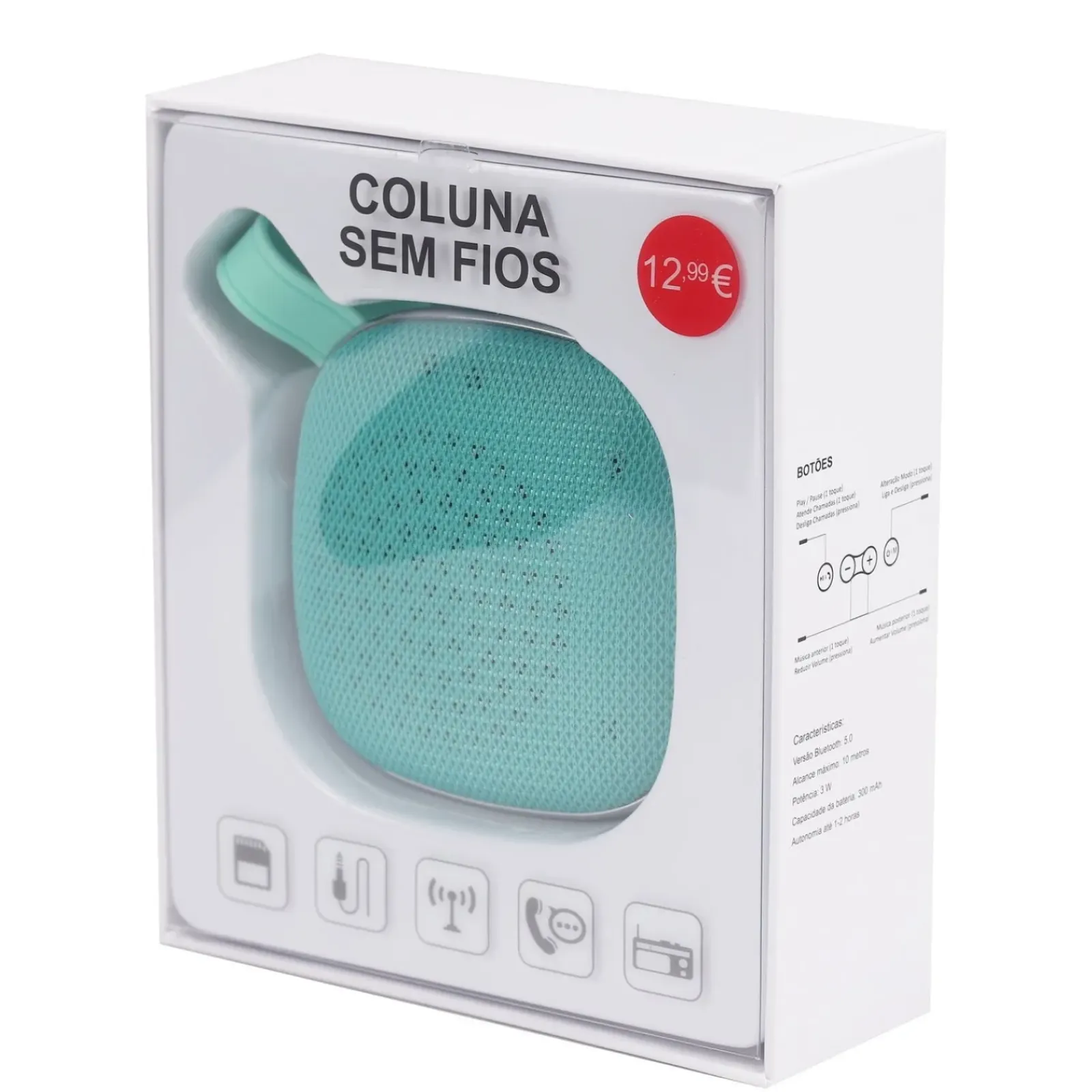 Wesdar Eletrónica > Coluna Sem Fios Inspiration