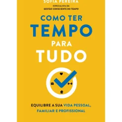 Outlet Manuscrito Como Ter Tempo para Tudo de Sofia Pereira