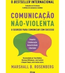Clearance Alma Dos Livros Comunicação Não-Violenta de Marshall B. Rosenberg O Segredo para Comunicar com Sucesso