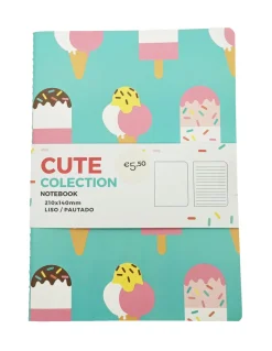 Cuties Cadernos E Blocos > Conj 2 Cadernos - Donuts Sortido