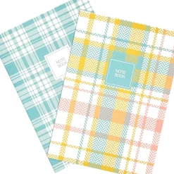 Note! Cadernos E Recargas > Conjunto 2 Cadernos Agrafados A5 Liso 96F Square