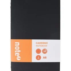 Clearance Note! Conjunto 3 Cadernos Agrafado 9X14cm Linhas 30 Folhas 80grm