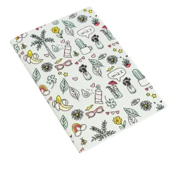Outlet Fabulousrainbow Conjunto 2 Cadernos A5 - Ilustrações (artigo sortido)