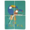 Heyou Cadernos E Blocos > Conjunto 3 Cadernos A6 - Selva (artigo sortido)