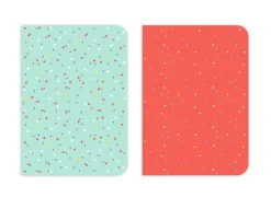 Fabulousrainbow Cadernos E Blocos > Conjunto 2 Cadernos A5 - Silver (artigo sortido)