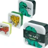 Puckator Caixas Lanche > Conjunto 3 Caixas Lanche - Dinossauro