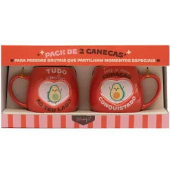 Sale Mr. Wonderful Conjunto 2 Canecas - Tudo É Melhor Ao Teu