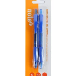 Note! Canetas E Esferográficas|Escrita > Conjunto 2 Canetas Esferográfica Retrátil 0,7mm Azul