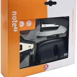 Discount Note! Conjunto de Furador, Saca Agrafos, Agrafador e Agrafos
