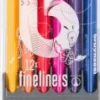 Bruynzeel Brush Pen > Conjunto de 12 Marcadores de Ponta-Fina 0.4mm