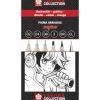 Sakura Brush Pen > Conjunto de 6 Marcadores Pretos Pigma
