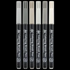 Sakura Brush Pen > Conjunto de 6 Marcadores Koi Coloring Brush