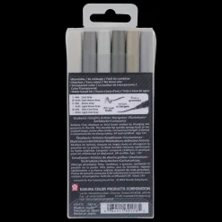 Sakura Brush Pen > Conjunto de 6 Marcadores Koi Coloring Brush