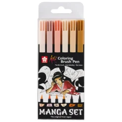 Discount Sakura Conjunto de 6 Marcadores Koi Coloring Brush