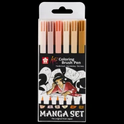 Discount Sakura Conjunto de 6 Marcadores Koi Coloring Brush